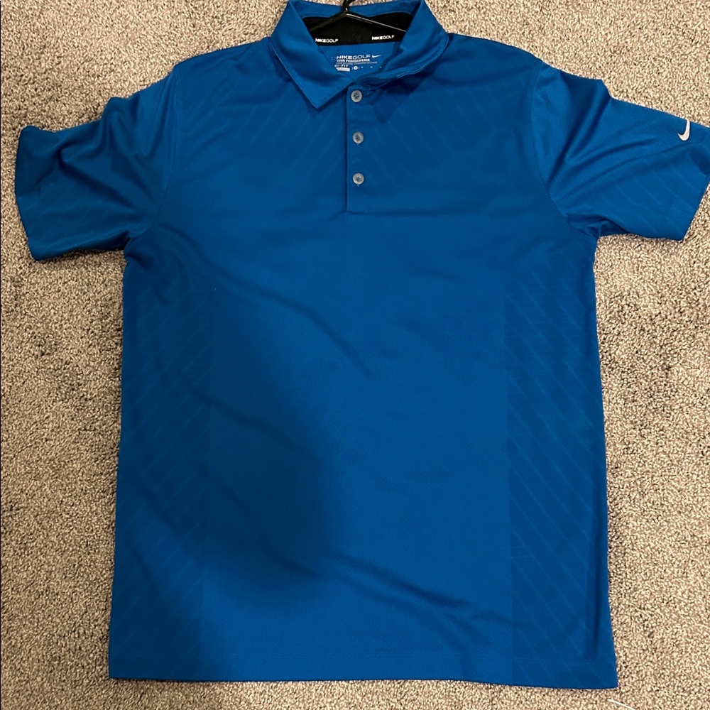 Nike Blue Polo Shirt